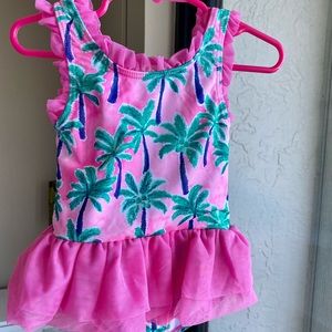 Penelope Mack Girls Swimsuit - Size 4